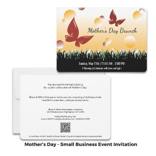 Invitación Día Feliz de las Madres Evento Empresarial Maripos