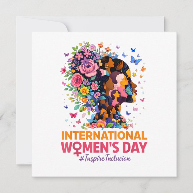 Invitación Día Internacional de la Mujer (Anverso)
