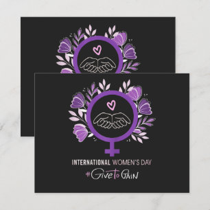 Invitación Día Internacional de la Mujer 2026 8 de marzo