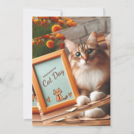 Invitación Día Internacional del Gato