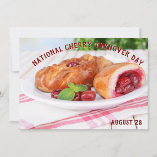 Invitación Día Nacional del Empanada de Cereza