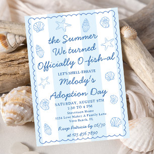 Invitación Día Oficial de Adopción Costera de Verano O-Fish-A