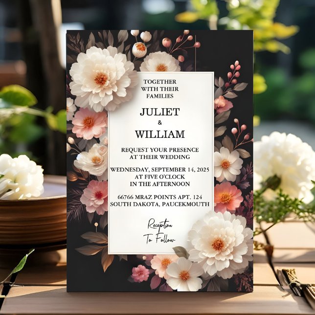 Invitación Día que hacemos drama acrílico Boda coreano agudo  (Subido por el creador)
