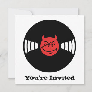 Invitación Diablo musical