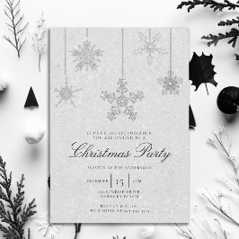 Invitación Diamante de imitación blanco negro Purpurinas de c