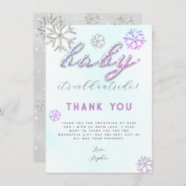 Invitación Diamantes de imitación rosados púrpura Baby Shower