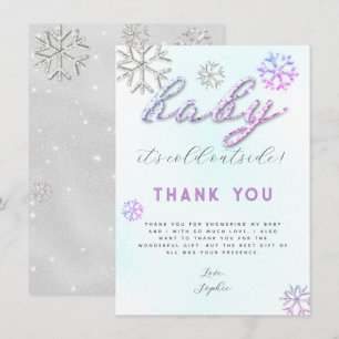 Invitación Diamantes de imitación rosados púrpura Baby Shower