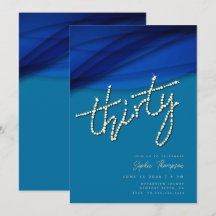 Diamantes de imitación Royal Blue Voile Elegant 30