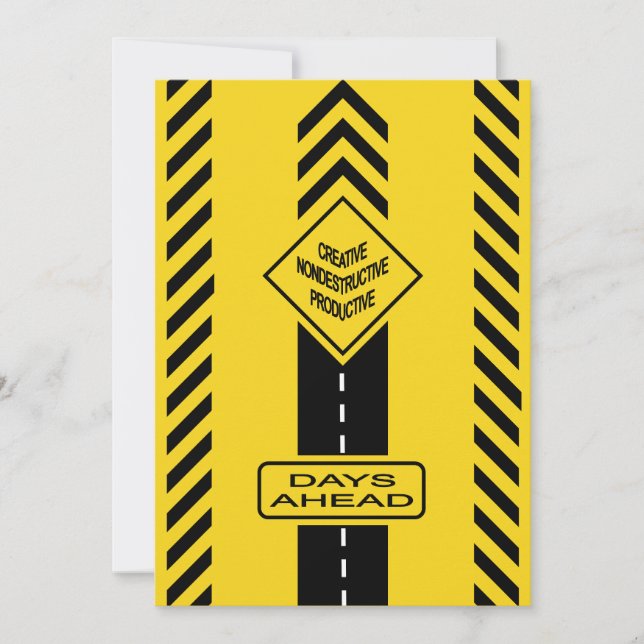 Invitación Días por delante (Anverso)