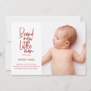 Invitación dibujada mano moderna del nacimiento