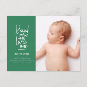 Invitación dibujada mano moderna del nacimiento