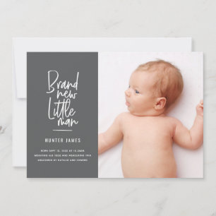 Invitación dibujada mano moderna del nacimiento