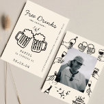 Invitación Dibujo a mano Quirky FunnyBebidas gratis por 30 cu<br><div class="desc">Dibujo a mano Quirky FunnyBebidas gratis por 30 cumpleaños</div>