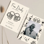 Invitación Dibujo a mano Quirky FunnyBebidas gratis por 30 cu<br><div class="desc">Dibujo a mano Quirky FunnyBebidas gratis por 30 cumpleaños</div>