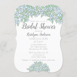 Invitación Dibujo de Doodle Olvidarme No Boda