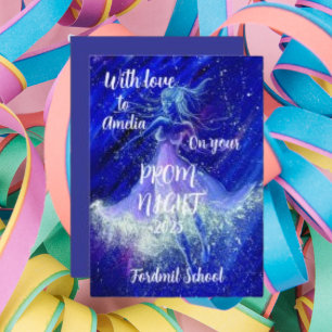 Invitación Dibujo de la danza azul estrella de la imagen de l