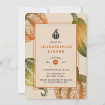 Dibujo de la tinta de las calabazas otoñales