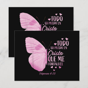 Invitación Dichos de versos religiosos españoles para mujeres
