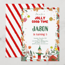 Diferente cumpleaños de Green y Red Elf