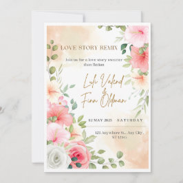 Invitación digital Boda de la Remix de historias d