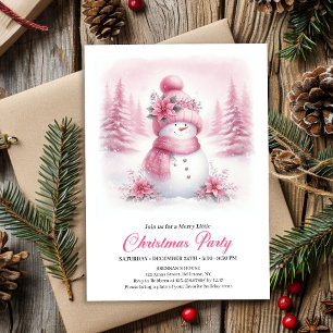 Invitación digital clásica de Navidad para niños c