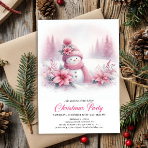 Invitación digital clásica de Navidad para niños c