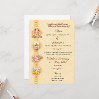 Invitación Digital de Boda India