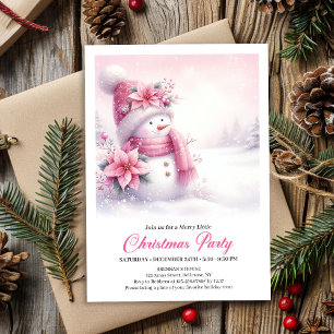 Invitación Digital de Navidad para Niños Feliz Muñ