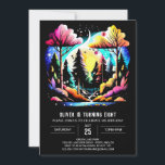 Invitación Digital In the Woods Kids Birthday<br><div class="desc">Embarque en una aventura digital con nuestra Invitación de cumpleaños Digital Into the Woods Kids. Esta invitación capta el espíritu de los bosques en un formato virtual-amigable, con juguetonas criaturas de bosques y colores vibrantes. La perfecta transición del bosque al ámbito digital le aporta un toque de creatividad y encanto...</div>