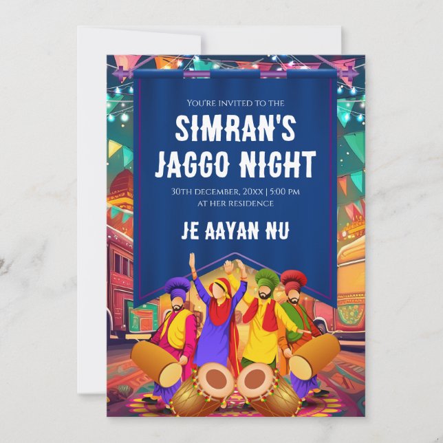 Invitación Digital Jago Jago invita, Jago invita (Anverso)