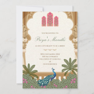 Invitación digital Mehndi invitación Mehendi