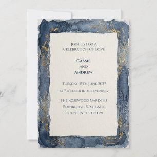 Invitación digital para boda en finca escocesa