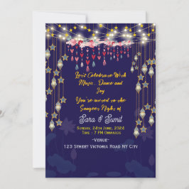 Invitación Digital Sangeet Night Invitations 