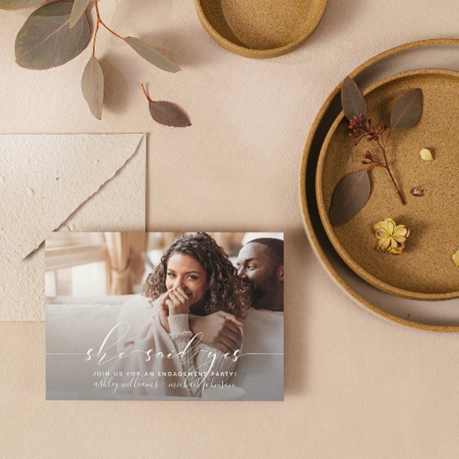 Invitación Dijo Que Sí 3. Participación En El Código QR Fotog (Engaged & Excited! Join Us for the Party 🥂💍 [Personalize Here])