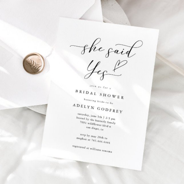 Invitación Dijo Que Sí Ducha De Novias (Subido por el creador)