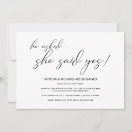 Invitación Dijo Sí, Partido De Participación De Caligrafía Si