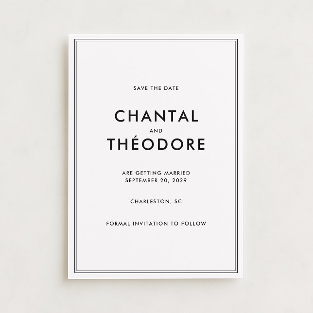 Invitación Dinero viejo | Lujo tranquilo | Negro y fuera de b (Subido por el creador)