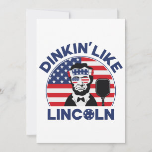 Invitación Dinkin Como Lincoln