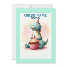 Dino Cumple 4 Años