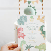 Dino Fiesta Dino mite Cumpleaños