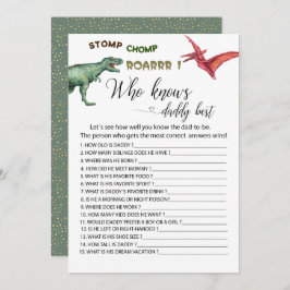 Invitación Dino Fiesta estriba chomp ruar juegos que conoce a
