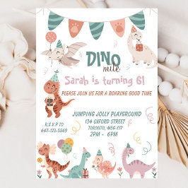 INVITACIÓN ¡DINO-MITE!