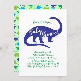 Invitación Dinosaur Baby Shower
