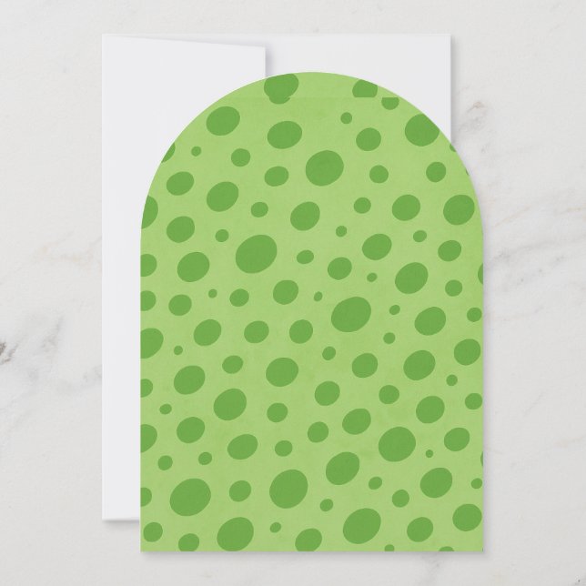 Invitación Dinosaur Birthday Party Invitation  (Reverso)