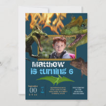 Dinosaur DIY foto chicos tema fiesta de tema flor 