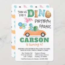 Dinosaur Drive Por Birday Parade Fiesta