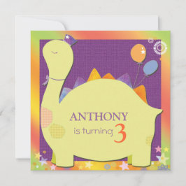 Invitación Dinosaur, Gorra fiesta, fiesta de cumpleaños de ni