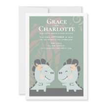 Dinosaurio gay moderno dos novias Boda