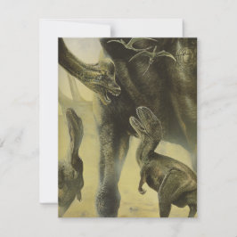 Invitación Dinosaurios Antiguos, Fiesta de Cumpleaños de Brac