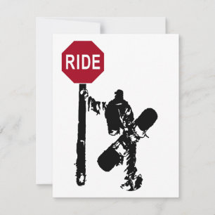 Invitación ¿direcciones de snowboard?